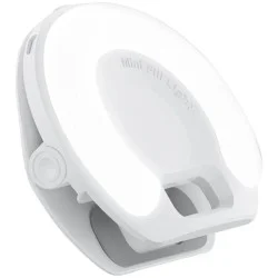 Porodo glowring portable fill light clip-on design _ white
